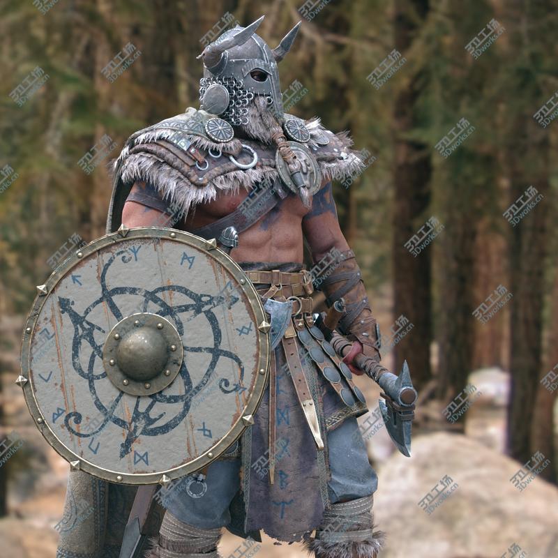 images/goods_img/20210113/Viking Character PBR Rigged 3D model/4.jpg